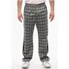 Viktor & Rolf District Check Pants With Side Contrasting Bands