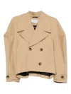 Viktor & Rolf Double-breasted Blazer In Gold