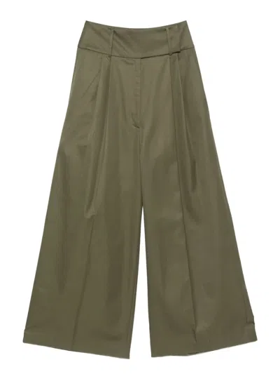 Viktor & Rolf 드로스트링 팬츠 In Green