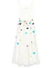 Viktor & Rolf Embroidered A-line Maxi Dress