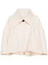 Viktor & Rolf Extreme Gabardine Shirt Jacket In 中性色