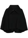 Viktor & Rolf Extreme Gabardine Shirt Jacket In 黑色