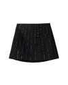 Viktor & Rolf Lucy Star Crystal-embellished Skirt In Black
