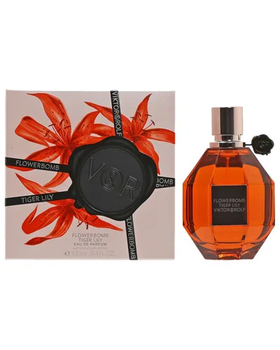 Viktor & Rolf Flower Bombtiger Lily Edp Spray In Transparent