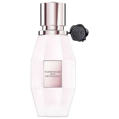 Viktor & Rolf Flowerbomb Dew Eau De Parfum Spray 3.4 oz In Transparent