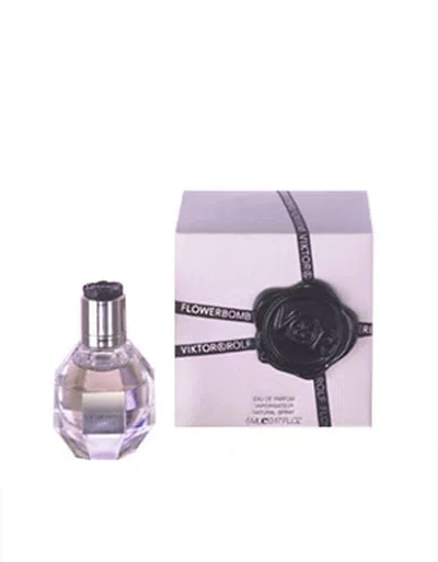 Viktor & Rolf Flowerbomb Eau De Parfum Splash Mini 0.24 oz (7.0 Ml) For Women In Purple