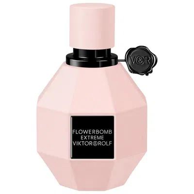 Viktor & Rolf Flowerbomb Extreme Eau De Parfum Spray (slightly Damaged) 1.7 oz Mini In Transparent