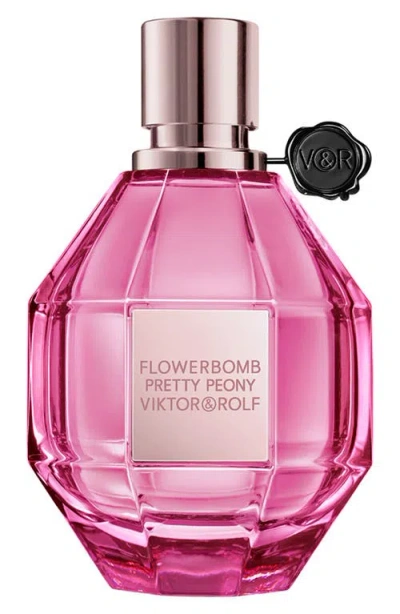 Viktor & Rolf Viktor&rolf Flowerbomb Pretty Peony Eau De Parfum In Transparent