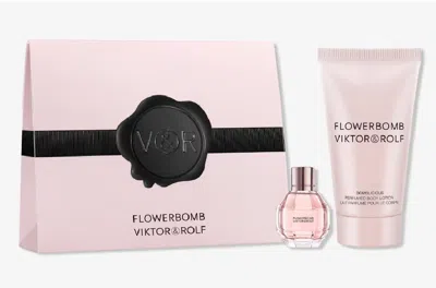 Viktor & Rolf Flowerbomb V & R 2 Pcs Set For Women: 0.24 Eau De Parfum + 1.7 Body Lotion In Multi