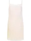 Viktor & Rolf Gradient Tulle Slip Dress In Pink