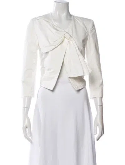 Pre-owned Viktor & Rolf Jacket In White