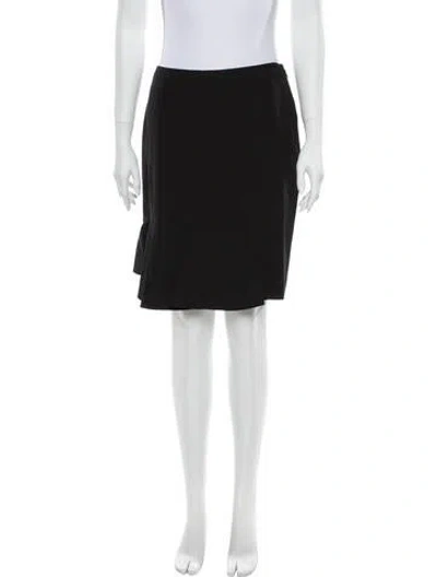 Pre-owned Viktor & Rolf Knee-length Skirt In Black
