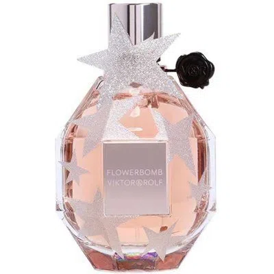 Viktor & Rolf Ladies Flowerbomb Limited Edition Edp 3.4 oz Fragrances 3614273067843 In Transparent