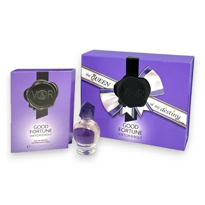 Viktor & Rolf Ladies Good Fortune Gift Set Fragrances 3614273984423 In Transparent