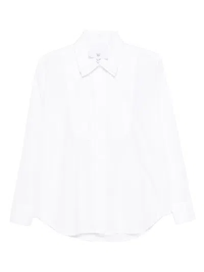 Viktor & Rolf Layered Cotton Shirt In Multi