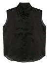 Viktor & Rolf Ärmelloses Hemd Im Layering-look In Black