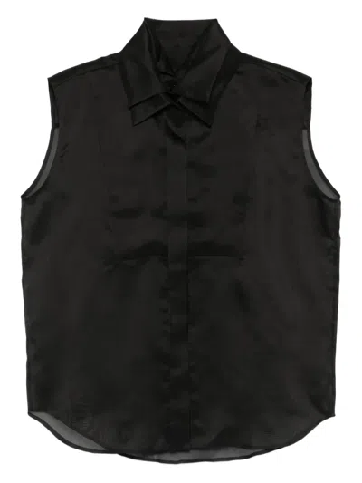 Viktor & Rolf Ärmelloses Hemd Im Layering-look In Black
