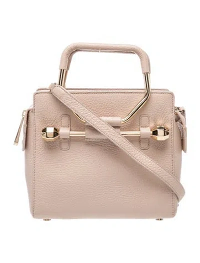 Pre-owned Viktor & Rolf Leather Crossbody Bag In Pink