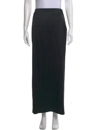 Pre-owned Viktor & Rolf Long Skirt In Blue