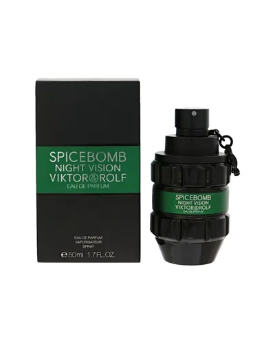 Viktor & Rolf Viktor&rolf Men's 1.7oz Spicebomb Night Vision Edp In Transparent