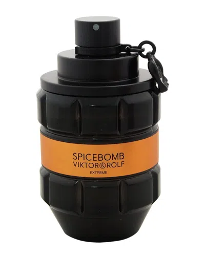 Viktor & Rolf Viktor&rolf Men's 3.04oz Spicebomb Extreme Edp In Transparent
