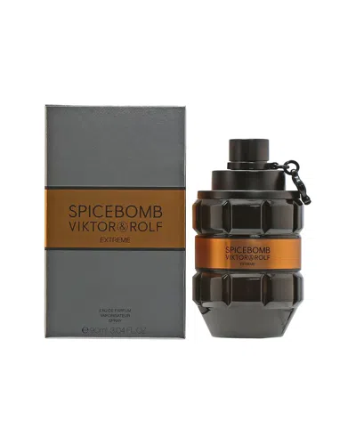Viktor & Rolf Viktor&rolf Men's 3.4oz Spicebomb Extreme Edp In Transparent