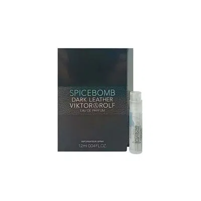 Viktor & Rolf Men's Spicebomb Dark Leather Edp Spray 0.04 oz Fragrances 3614274159233