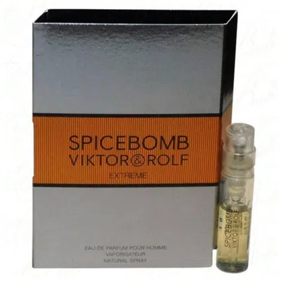 Viktor & Rolf Men's Spicebomb Extreme Edp Spray 0.04 oz Fragrances 3614270659683 In Transparent