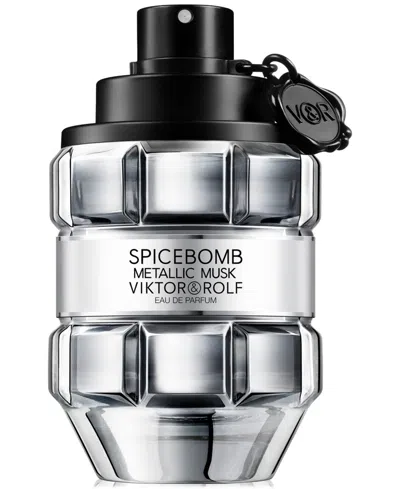 Viktor & Rolf Men's Spicebomb Metallic Musk Eau De Parfum, 3.04 Oz.