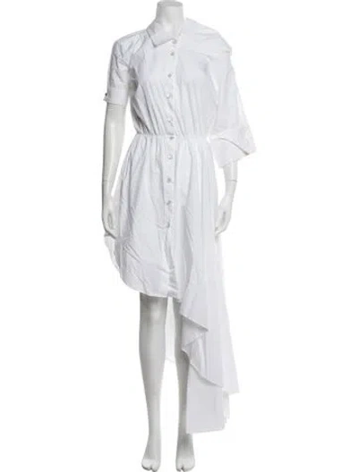 Pre-owned Viktor & Rolf Midi Length Dress In Neutrals