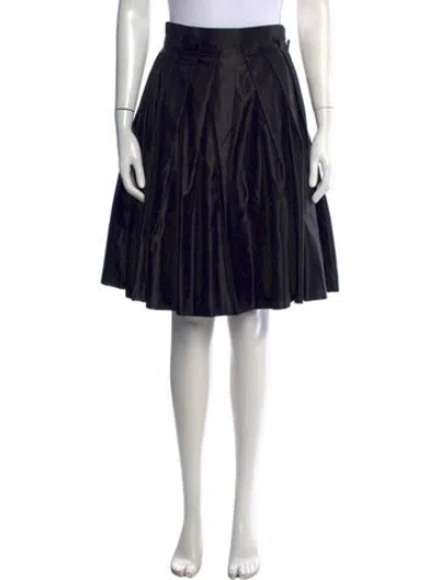Pre-owned Viktor & Rolf Midi Length Skirt In Black