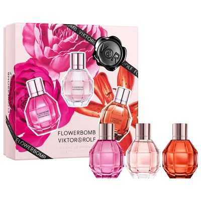 Viktor & Rolf Mini Flowerbomb Perfume Trio Set