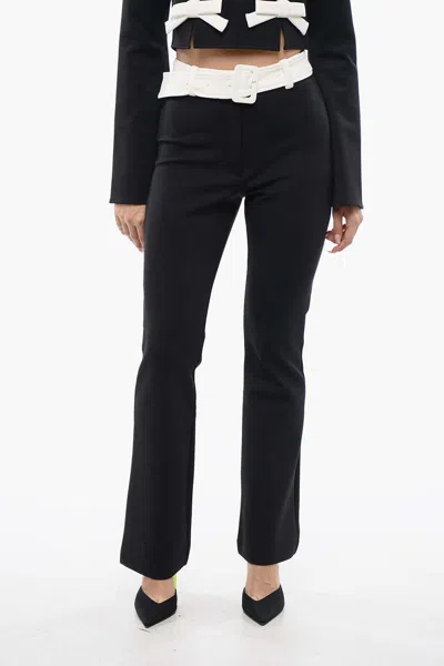 Viktor & Rolf Pants With Belt In Black
