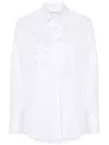 Viktor & Rolf Patch-embroidered Cotton Shirt In White