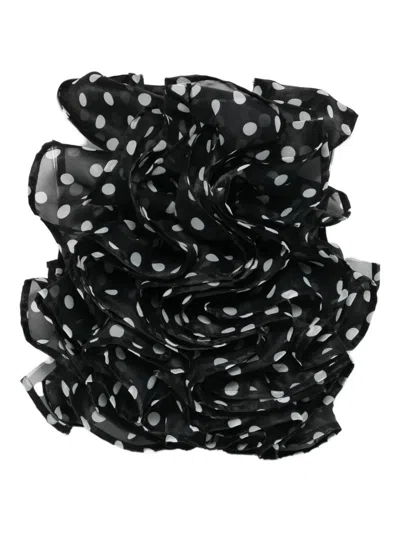 Viktor & Rolf 폴카 도트 패턴 블라우스 In Black