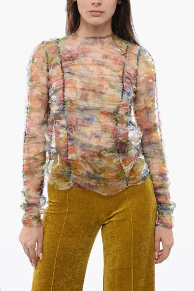Viktor & Rolf Ripple Reflections Long-sleeve T-shirt In Multicolor