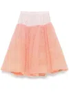 Viktor & Rolf Ruffled Midi Skirt