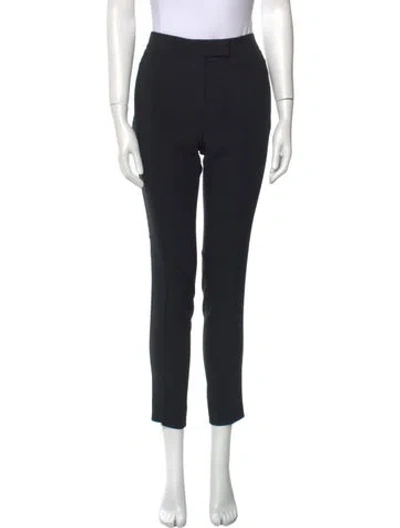 Pre-owned Viktor & Rolf Skinny Leg Pants In Black