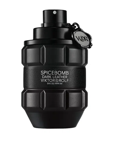 Viktor & Rolf Spicebomb Dark Leather Eau De Parfum Spray 3.0 oz In Transparent
