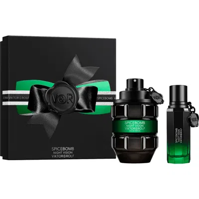 Viktor & Rolf Viktor&rolf Spicebomb Night Vision 2-piece Gift Set In Transparent
