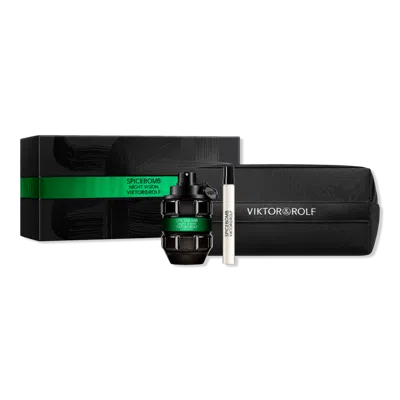 Viktor & Rolf Spicebomb Night Vision Eau De Parfum Cologne Set In Transparent