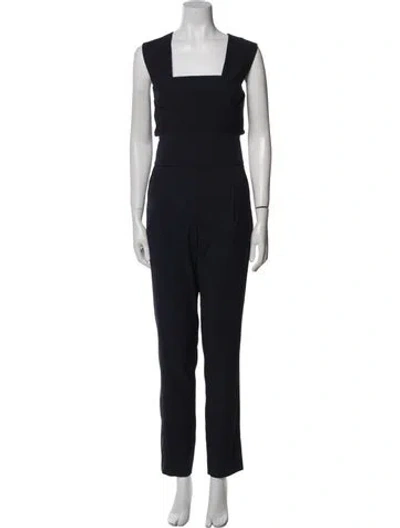 Pre-owned Viktor & Rolf Square Neckline Jumpsuit In Blue