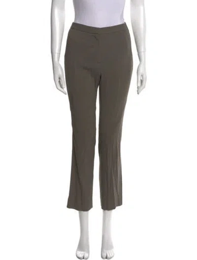 Pre-owned Viktor & Rolf Straight Leg Pants In Neutral