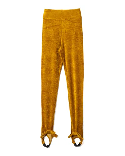 Viktor & Rolf Trousers In Yellow