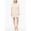 Viktor & Rolf Tulle Flared Spinning Dress With Openwork Detail