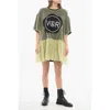 Viktor & Rolf Tulle Over Free Spirit Dress With Tulle Volant