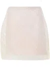 Viktor & Rolf Tulle-overlay Mini Skirt In Pink