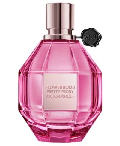 Viktor & Rolf Viktor Rolf Flowerbomb Pretty Peony Eau De Parfum Collection In Transparent