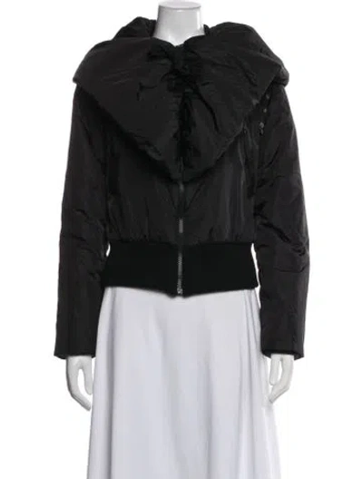 Pre-owned Viktor & Rolf Vintage Down Jacket In Black