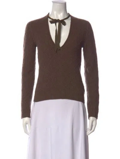 Pre-owned Viktor & Rolf Vintage Late 2000's - Early 2010's Sweater In Brown